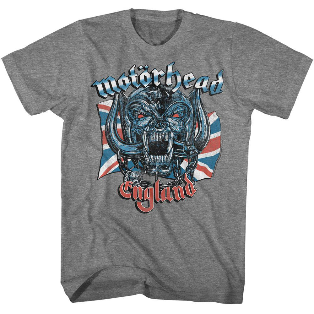 Motorhead Union Jack England T-shirt Front