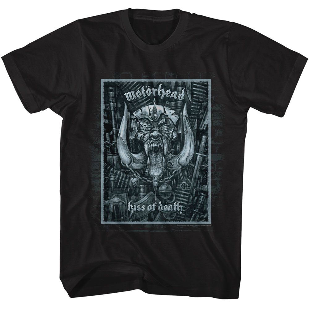 Motorhead Kiss Of Death T-shirt Front