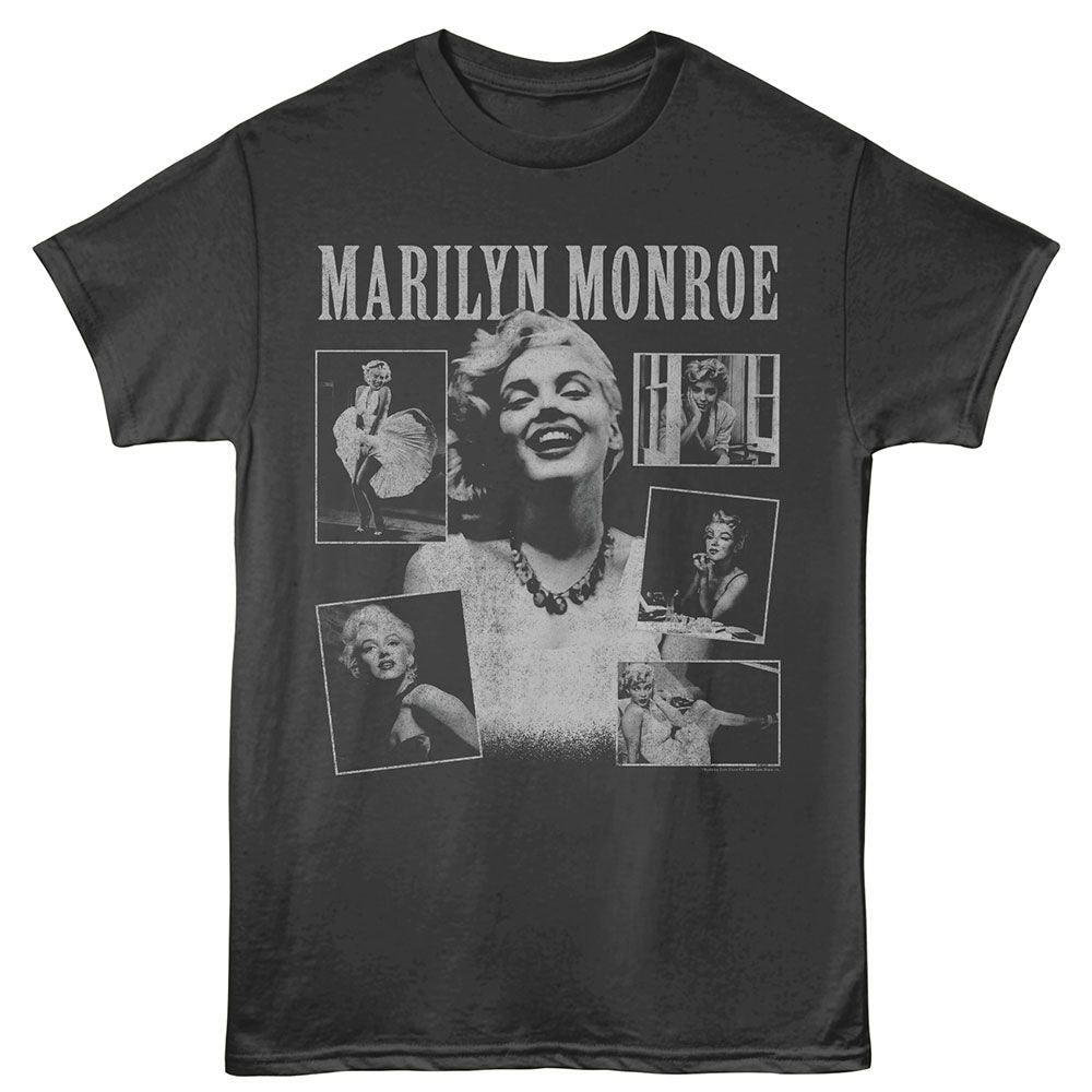 Marilyn Monroe Collage T-shirt Front