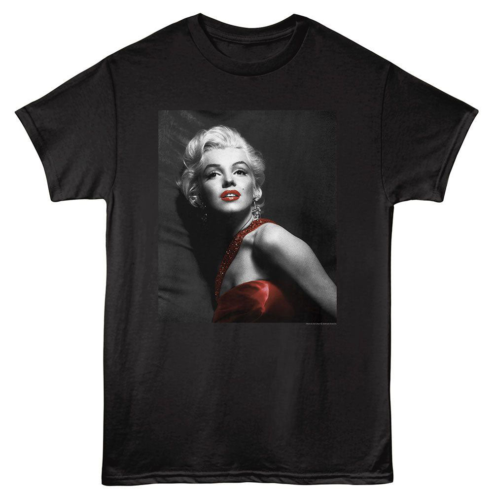 Marilyn Monroe Bw Iconic Photo T-shirt Front