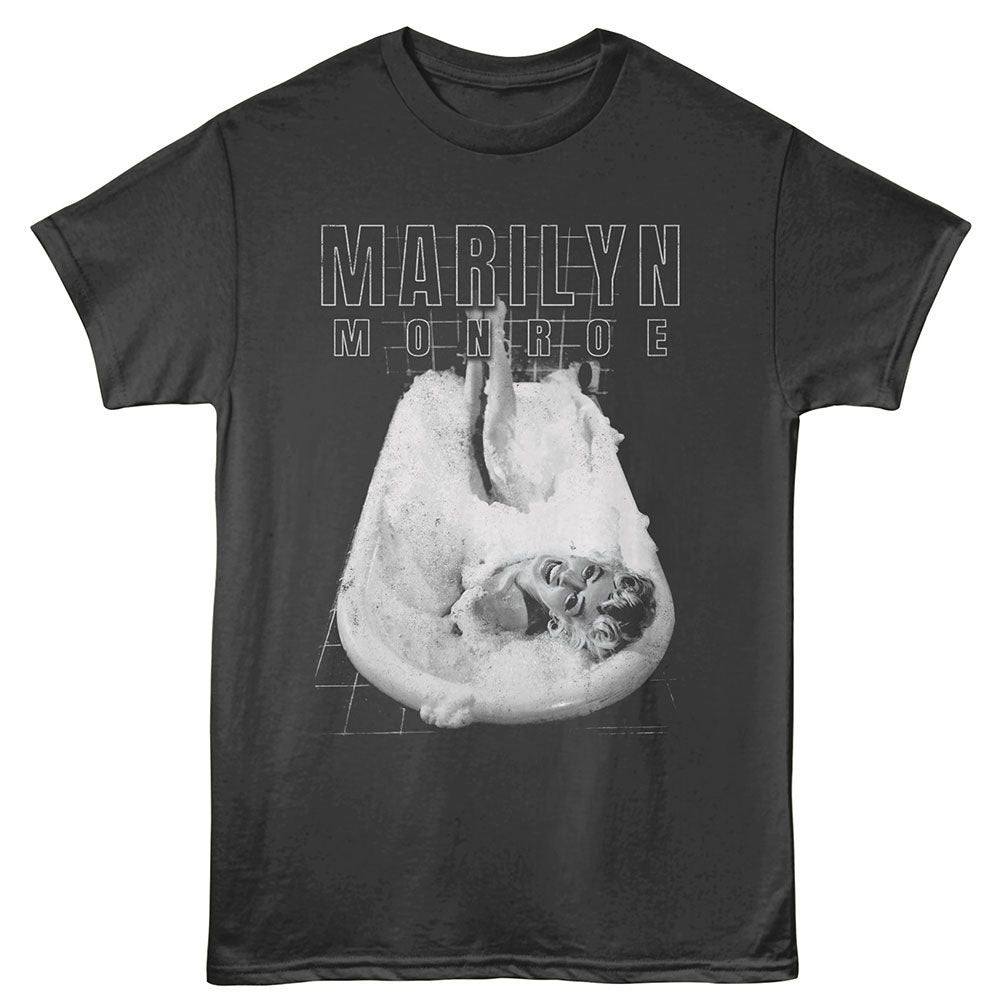 Marilyn Monroe Bath Tub T-shirt Front