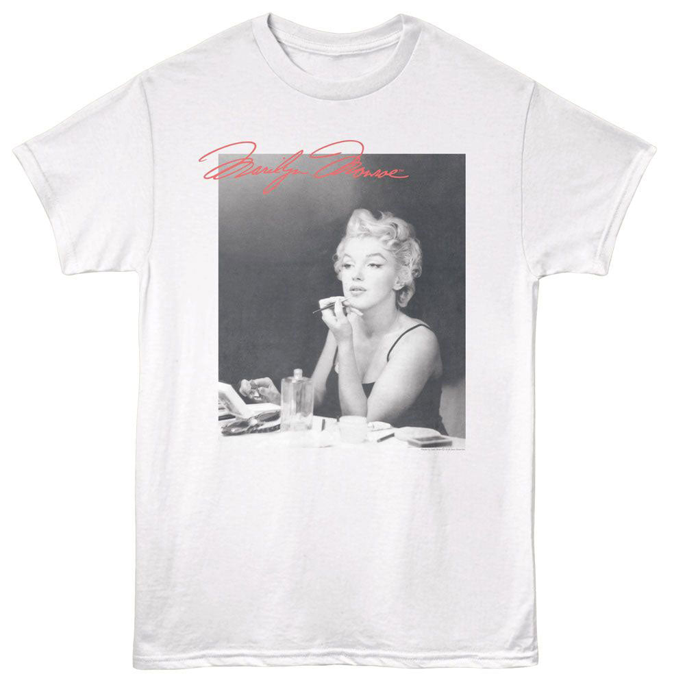 Marilyn Monroe Makeup Vanity T-shirt Front