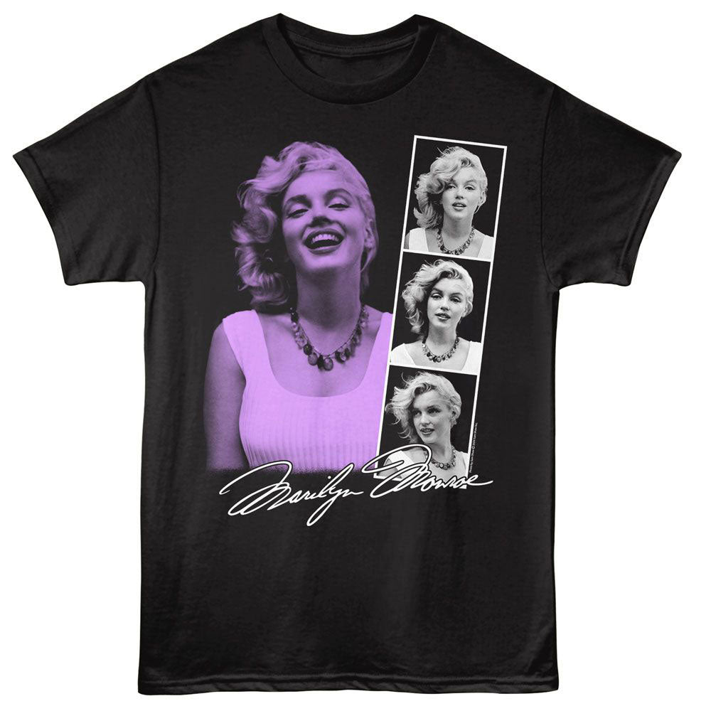 Marilyn Monroe Photo Strip T-shirt Front