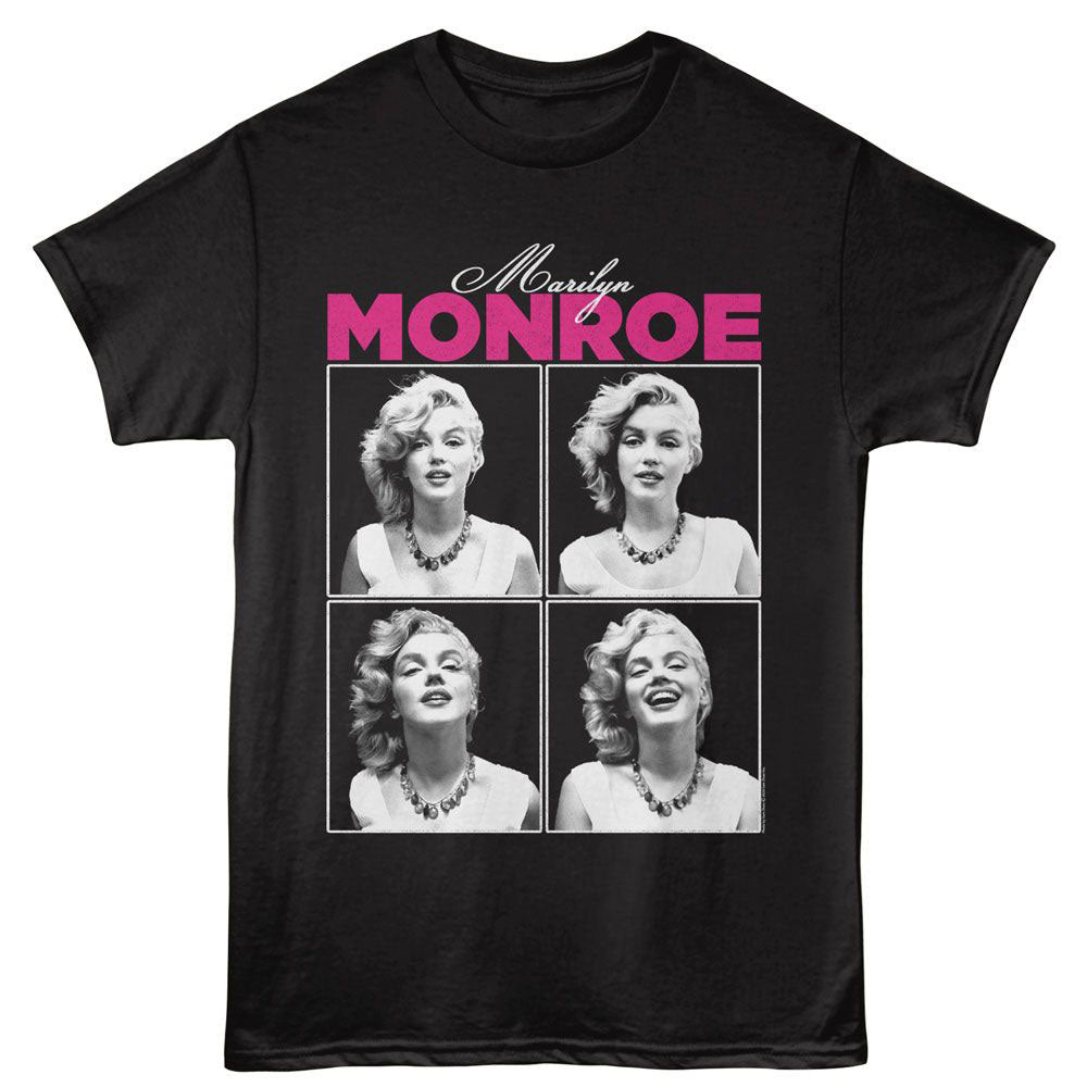 Marilyn Monroe Multi Photo T-shirt Front