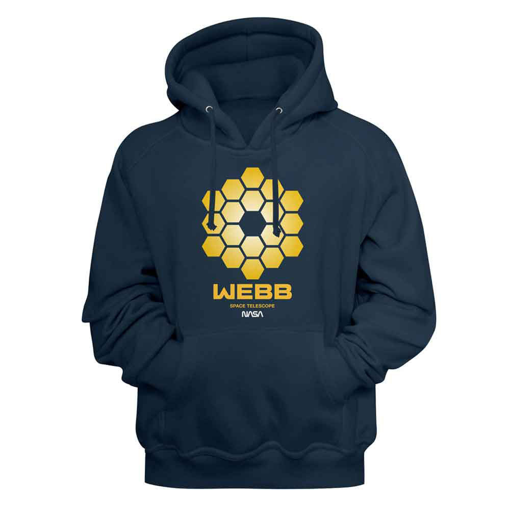 NASA Nasa Webb Space Telescope Hooded Sweatshirt Front