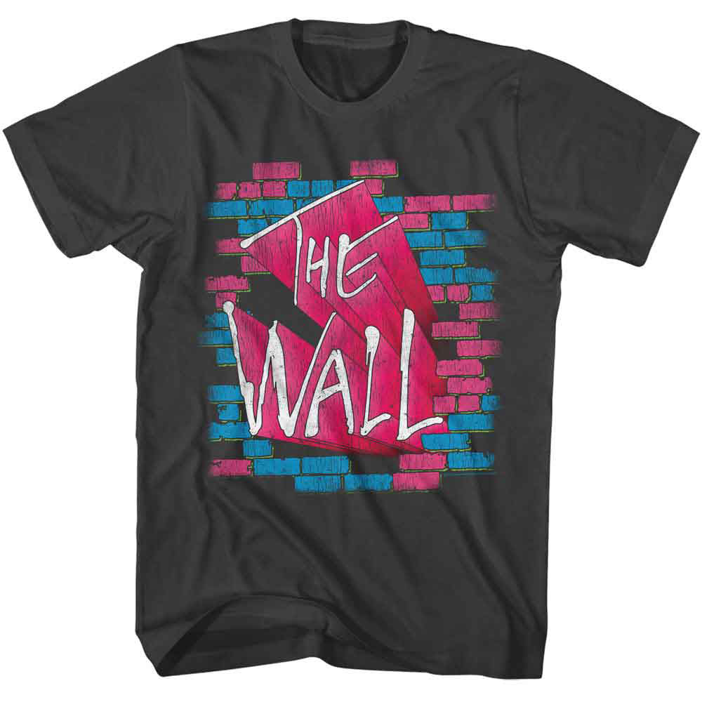 Pink Floyd The Wall Bricks T-shirt Front
