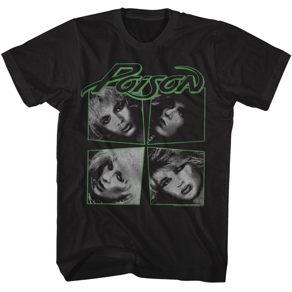 Poison I Want Action Four Photos T-shirt Front