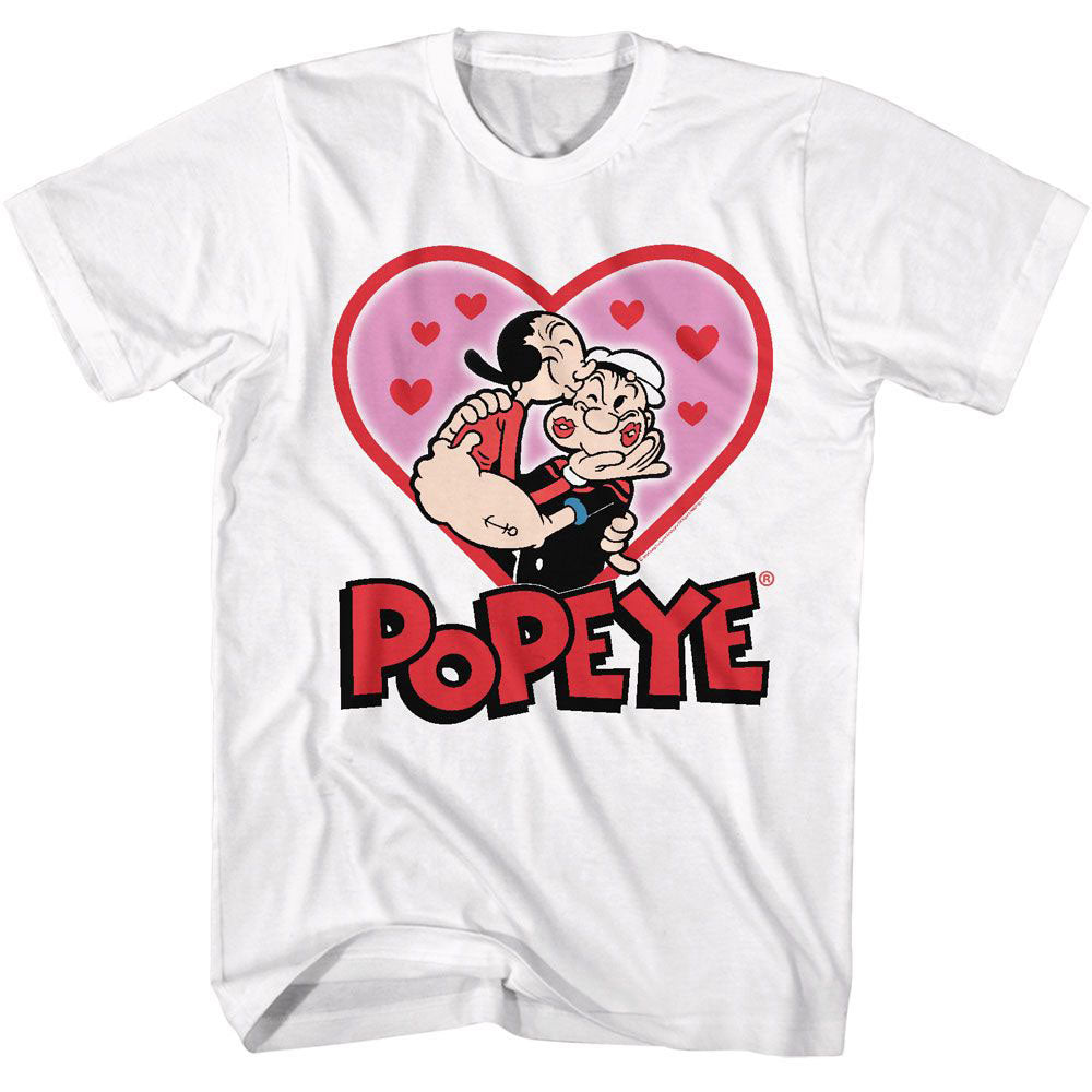Popeye P O Valentine T-shirt Front