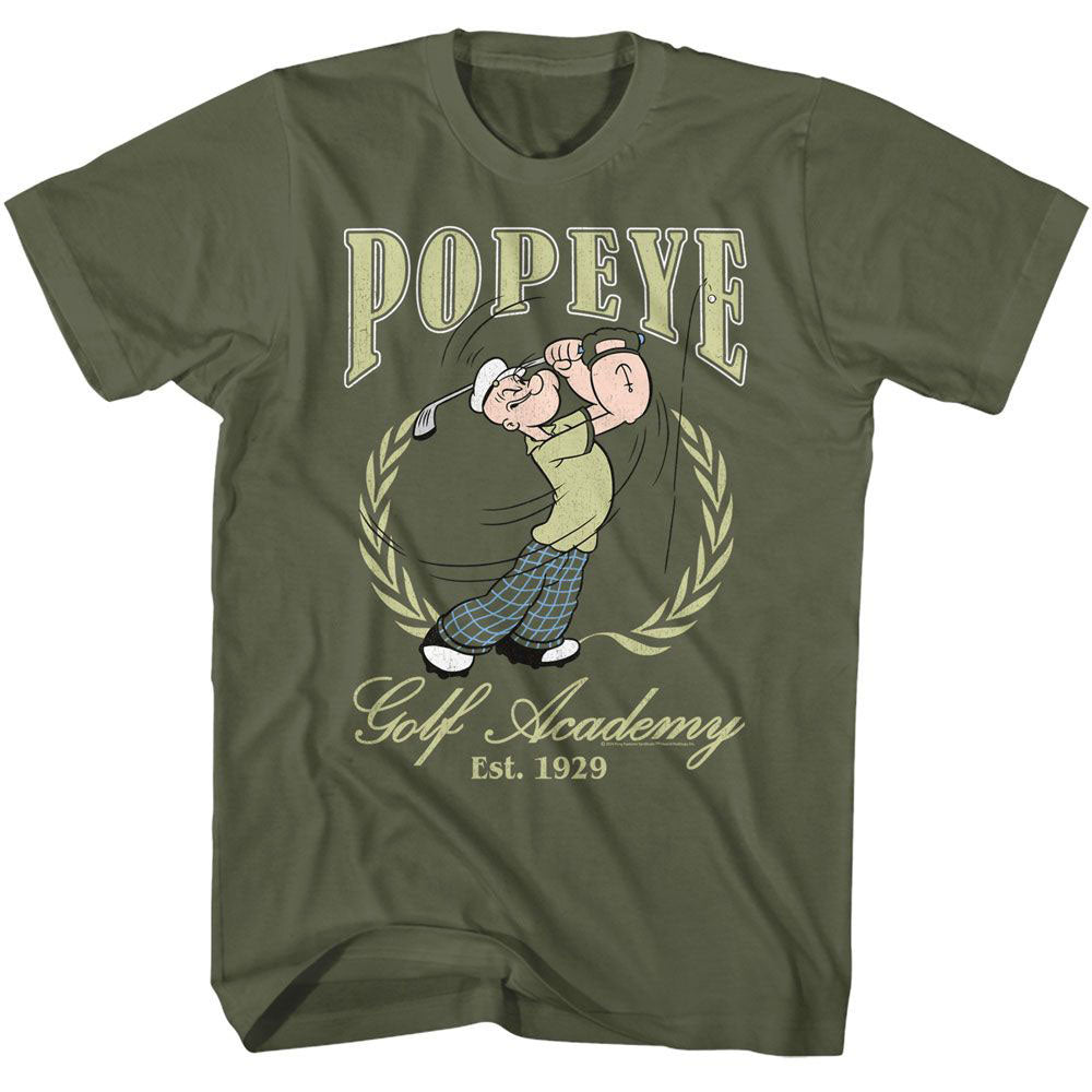 Popeye Golf Academy T-shirt Front