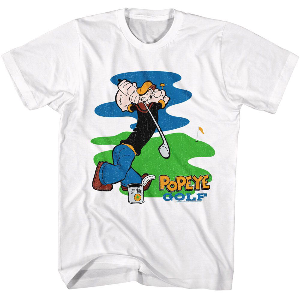 Popeye Pop Golf T-shirt Front