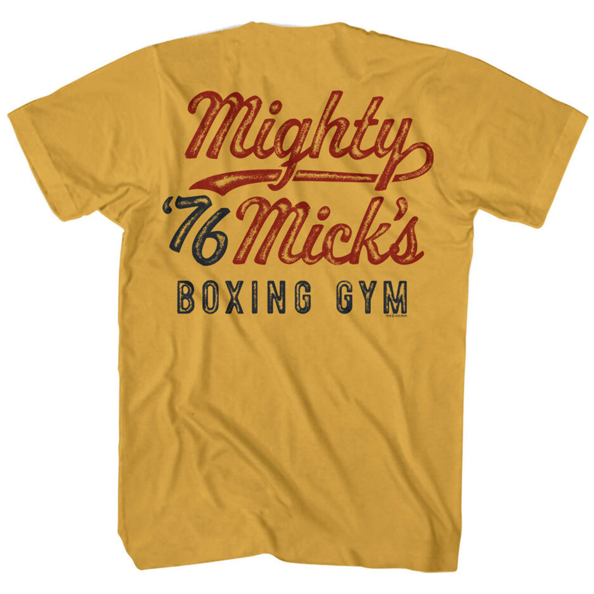 Rocky 1976 Philly Boxing Gym T-shirt Back