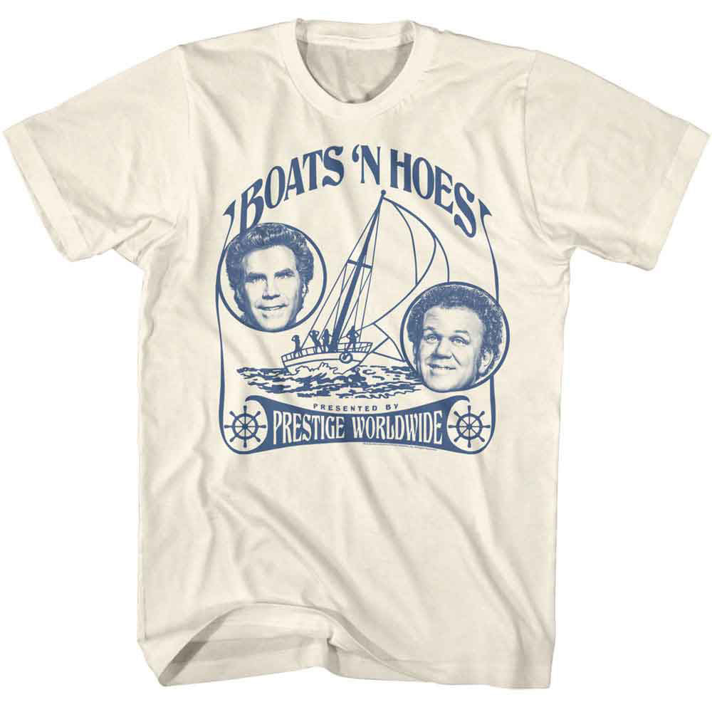 Step Brothers Boats And Hoes Again T-shirt Front