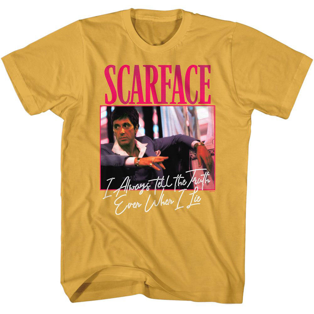 Scarface Even When I Lie T-shirt Front