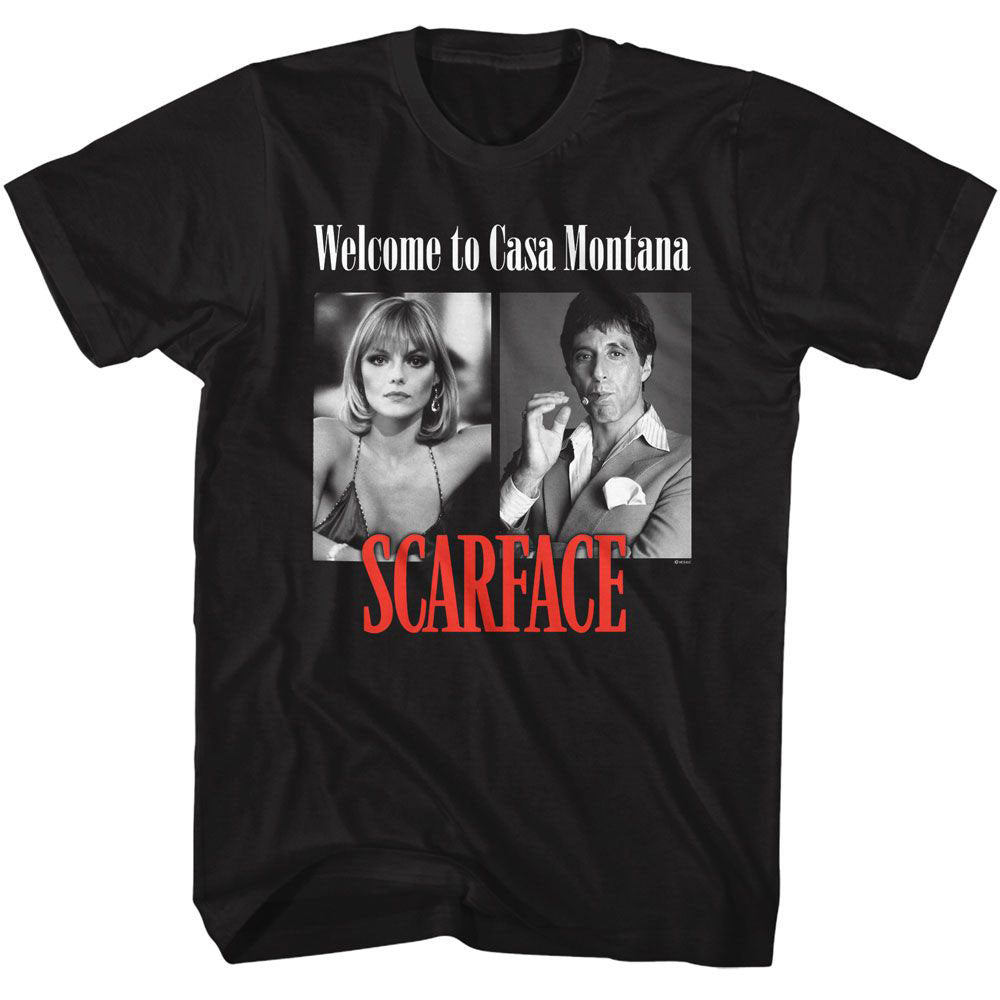 Scarface Casa De Montana T-shirt Front