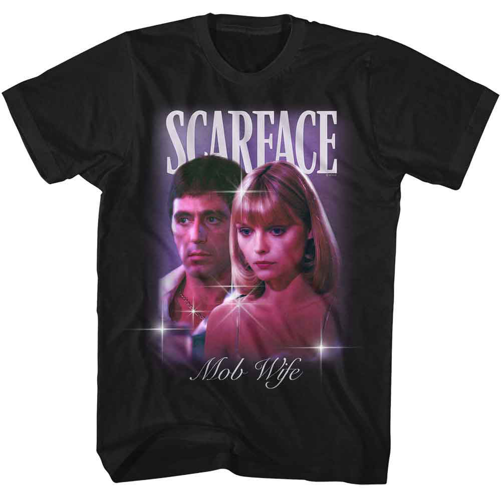 Scarface Mob Wife T-shirt Front