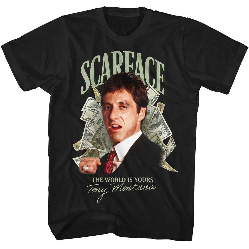 Scarface Money T-shirt Front