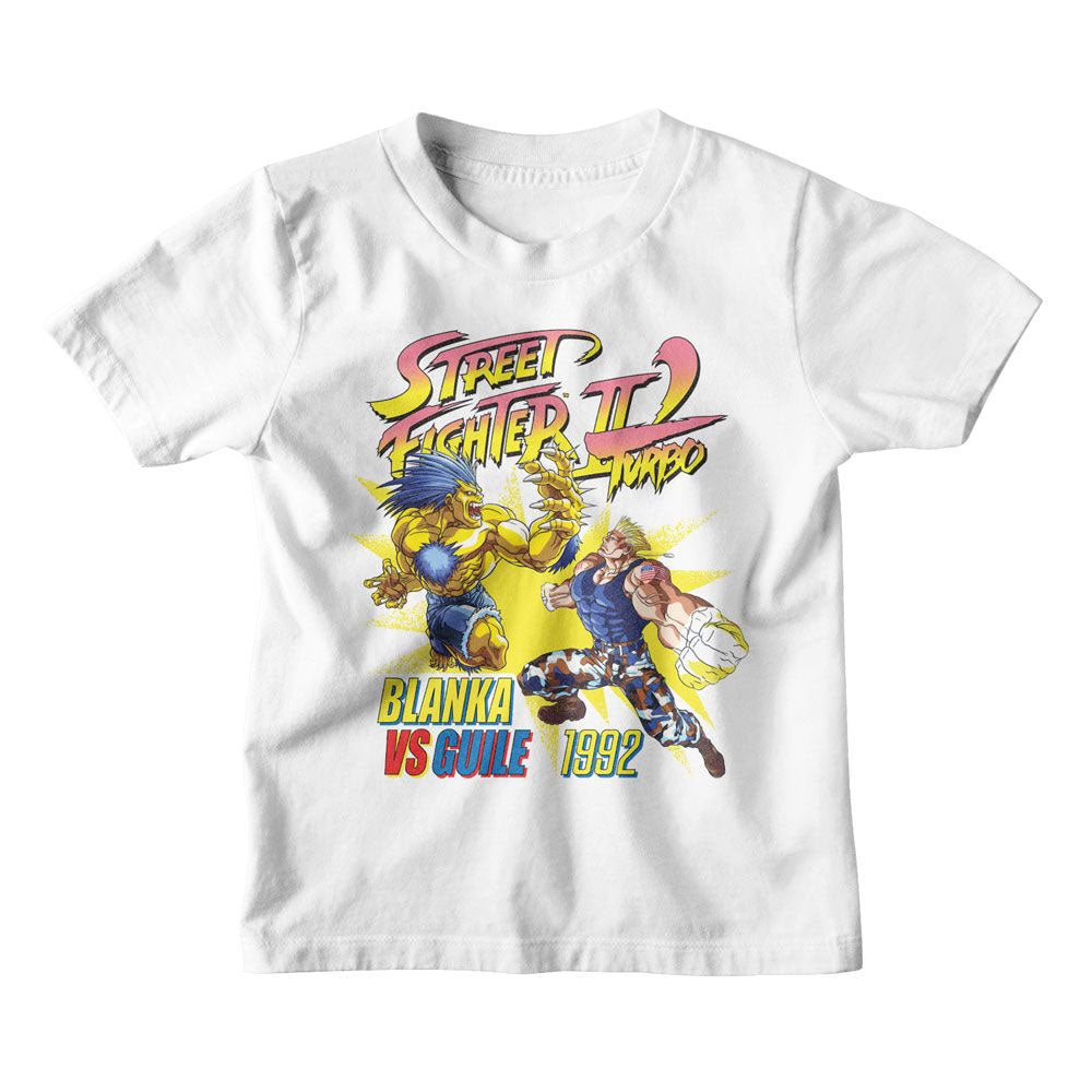 Street Fighter Blanka Vs Guile 92 Kids Childrens T-shirt Front