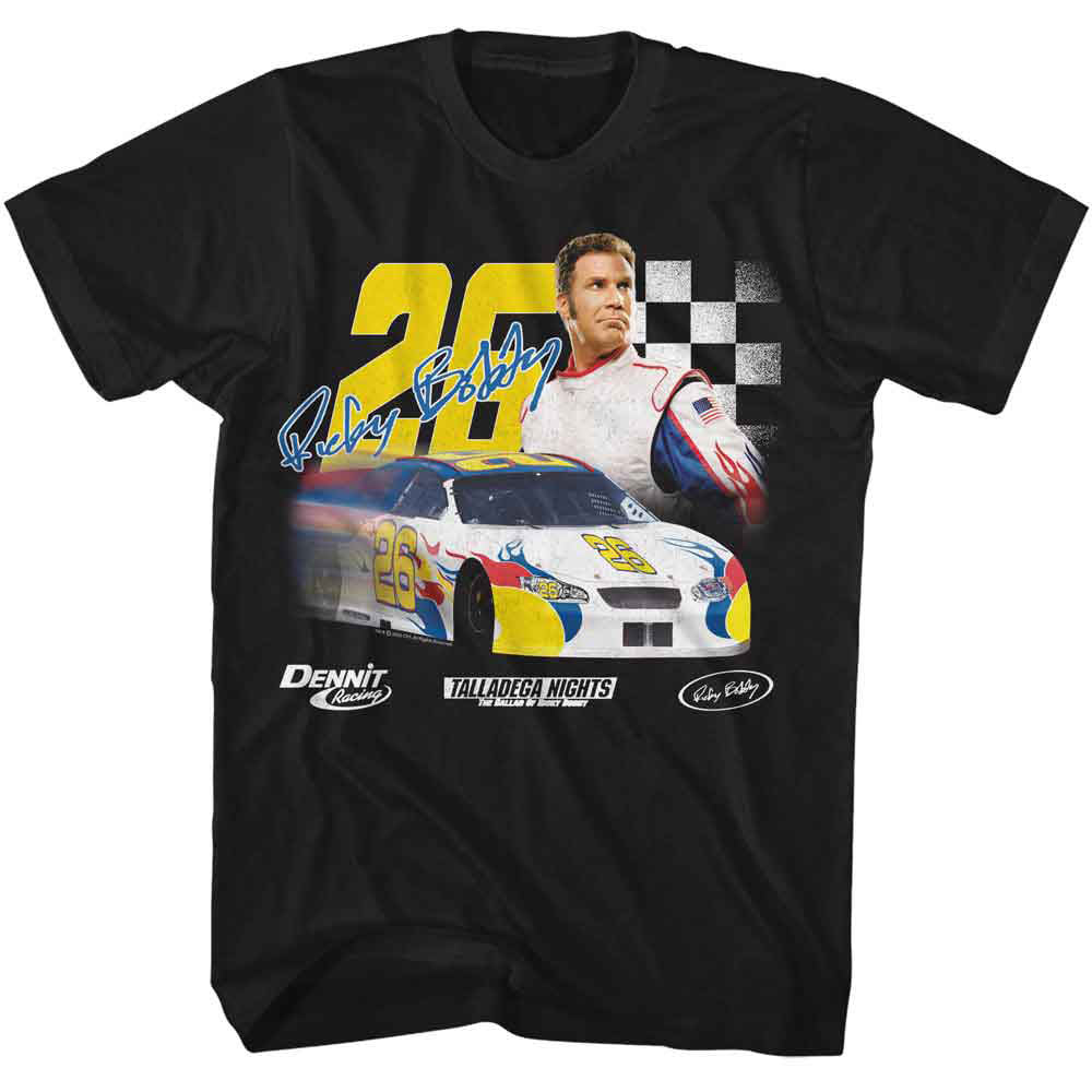 Talladega Nights 26 With Signature T-shirt Front