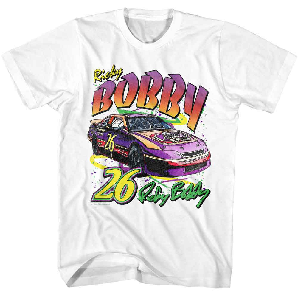 Talladega Nights Laughing Clown Vintage T-shirt Front