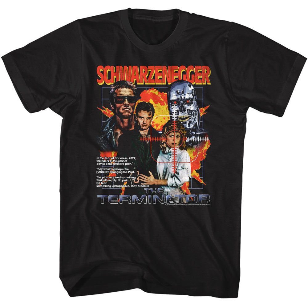Terminator Dynamic Collage T-shirt Front
