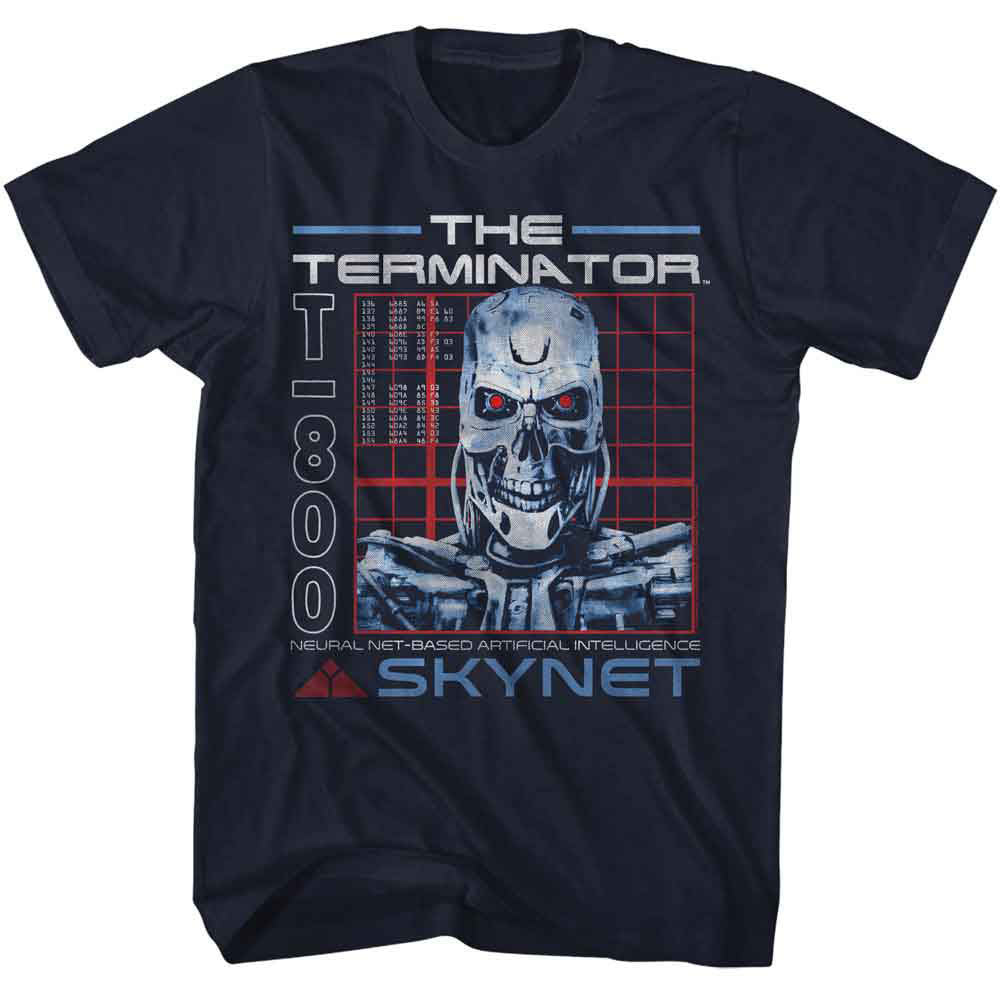 Terminator Skynet Endoskeleton T-shirt Front