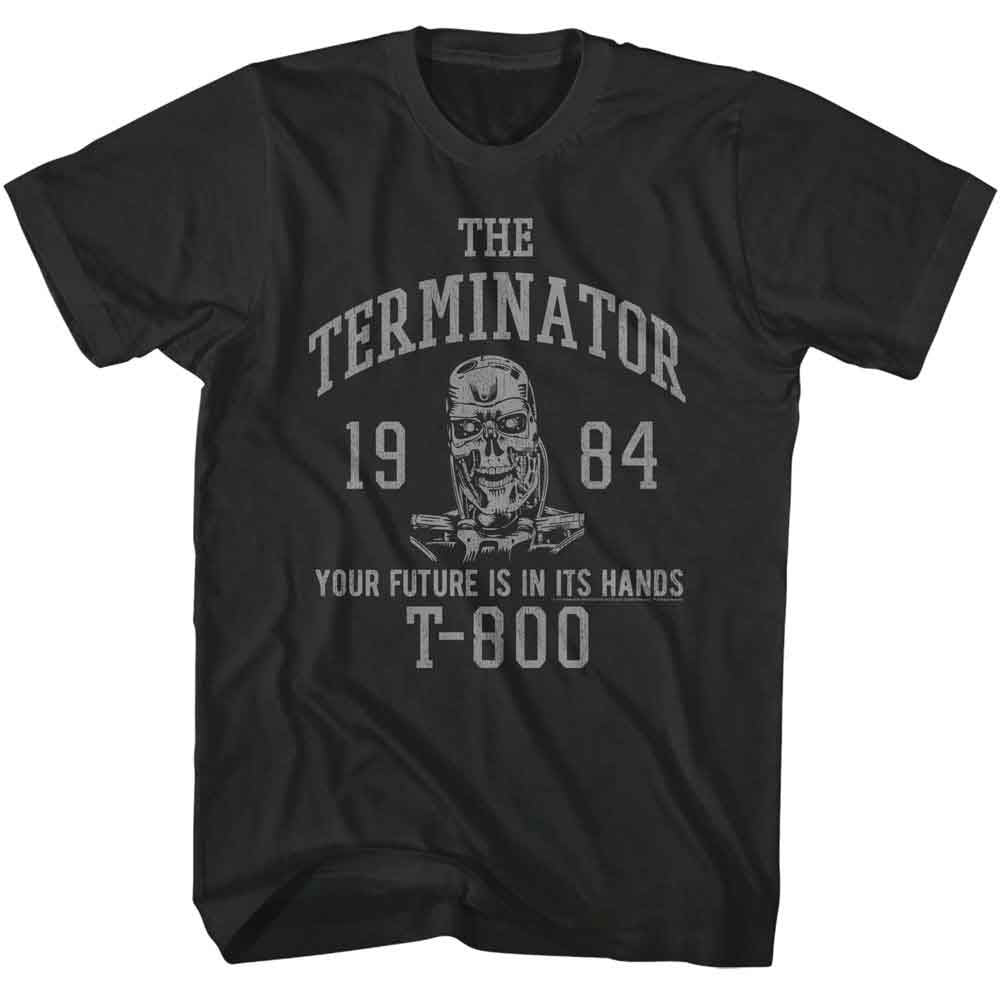 Terminator Varsity Style T-shirt Front