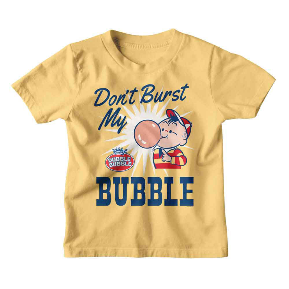 Tootsie Roll Dont Burst Bubble Kids Childrens T-shirt Front