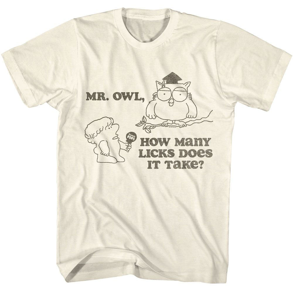 Tootsie Roll Mr Owl T-shirt Front