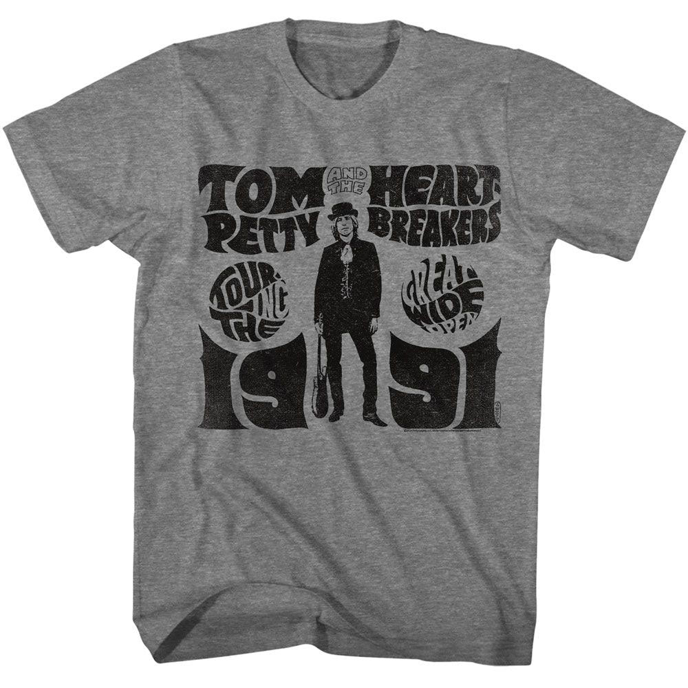 Tom Petty Touring Tgwo 91 T-shirt Front