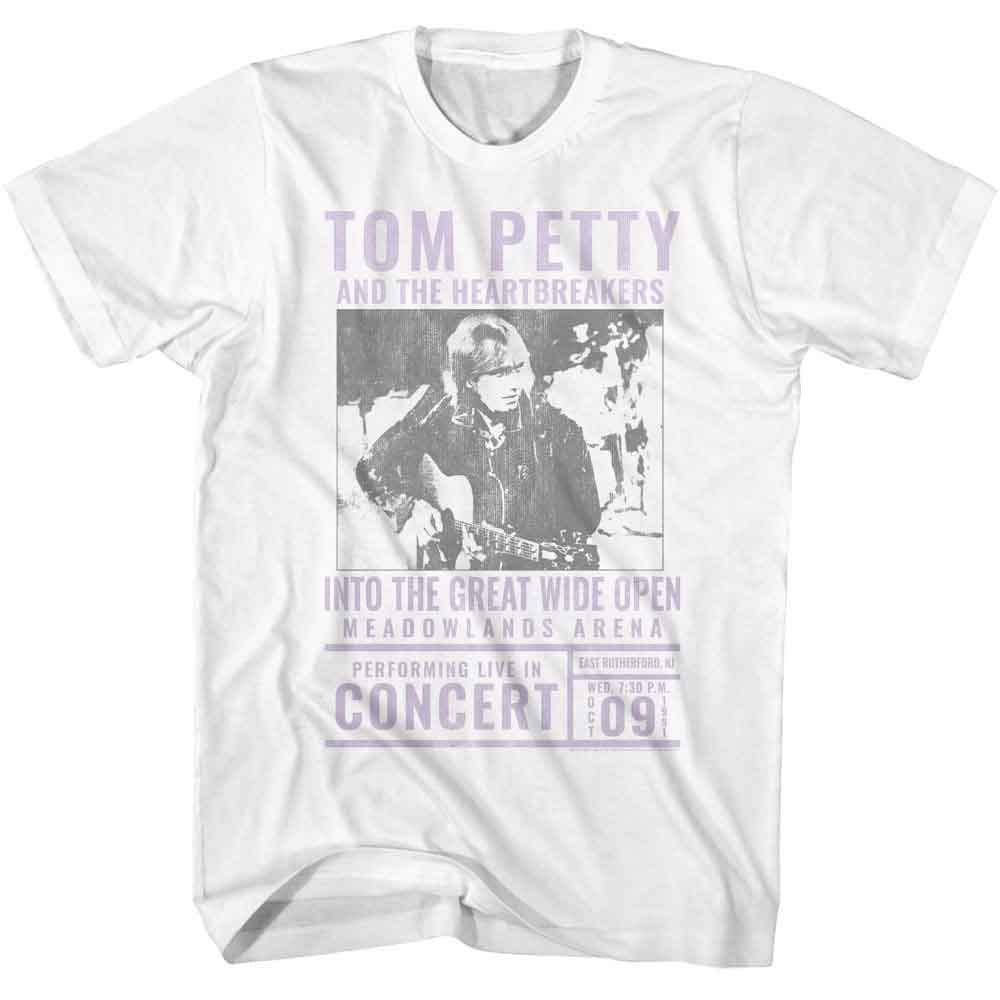 Tom Petty Into The Great Wide Open T-shirt Front
