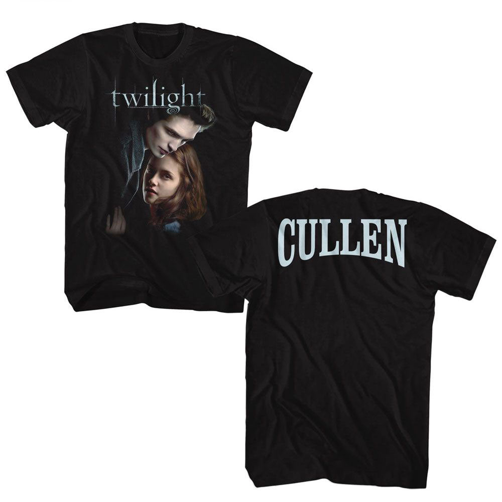 Twilight Poster W Cullen Arch F B T-shirt Front