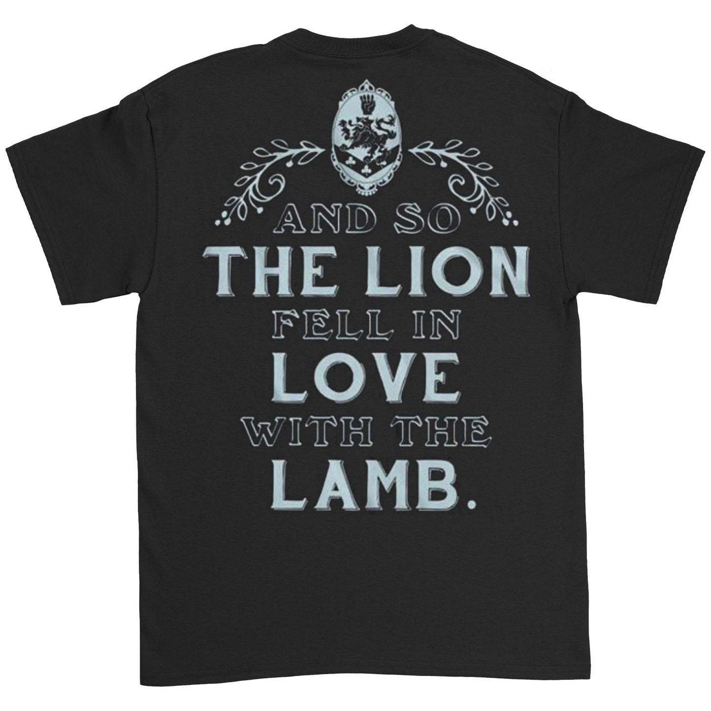 Twilight Poster W Quote F B T-shirt Back