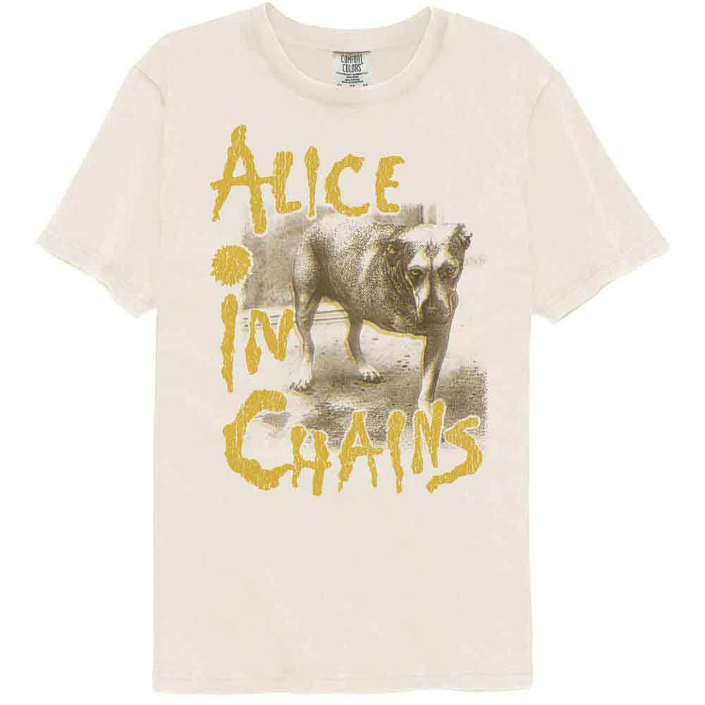 Alice In Chains Sepia Tripod Comfort Color T-shirt Front