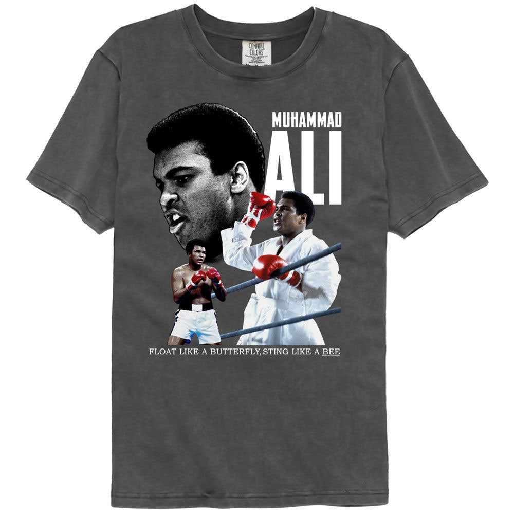 Muhammad Ali Float Like Comfort Color T-shirt Front
