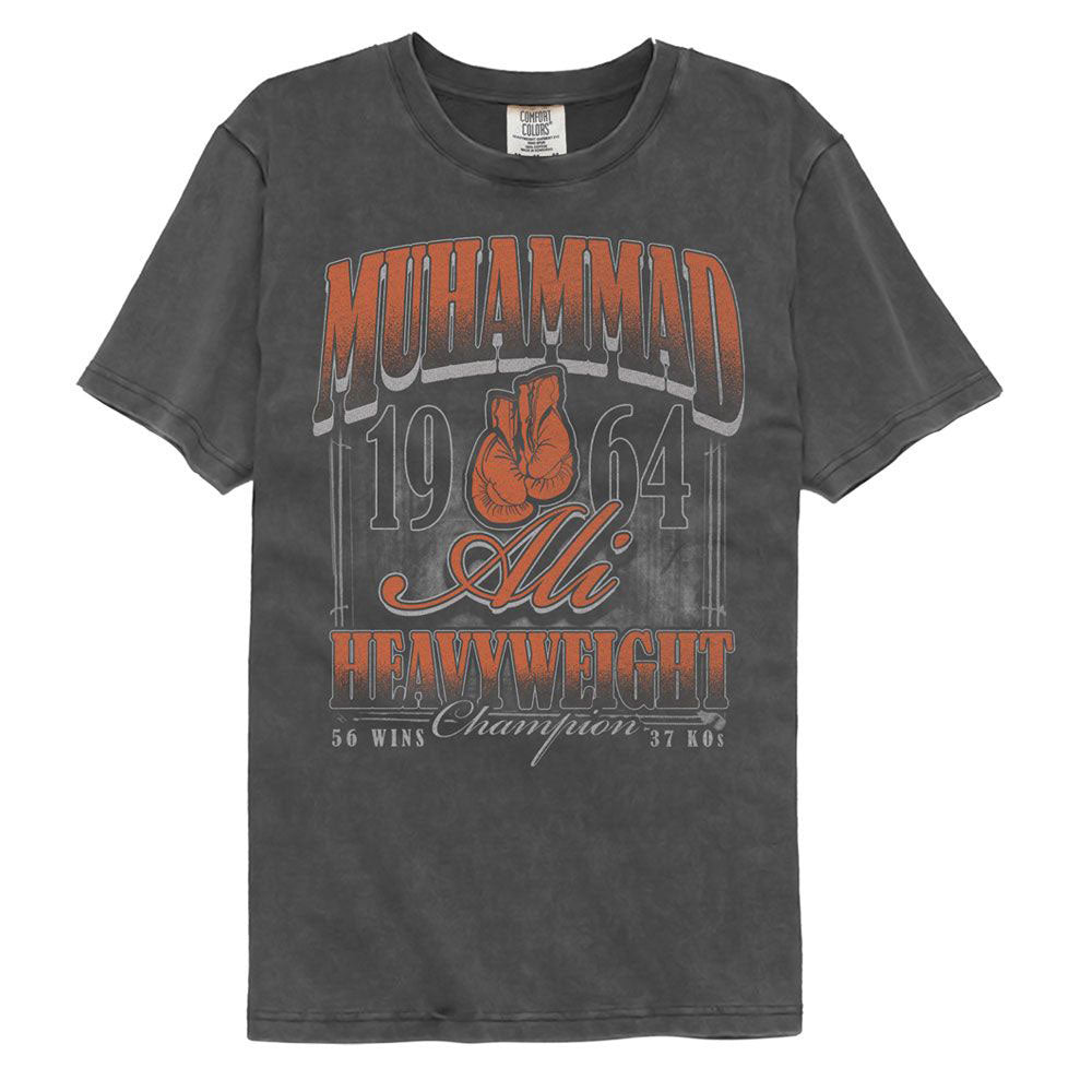 Muhammad Ali 1964 Champion Ring Comfort Color T-shirt Front