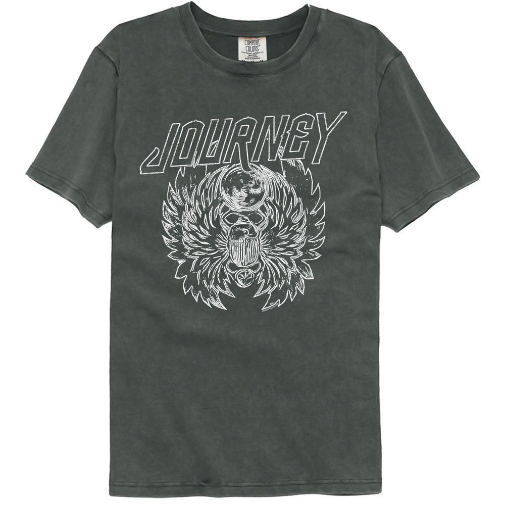 Journey Scarab Lines Comfort Color T-shirt Front