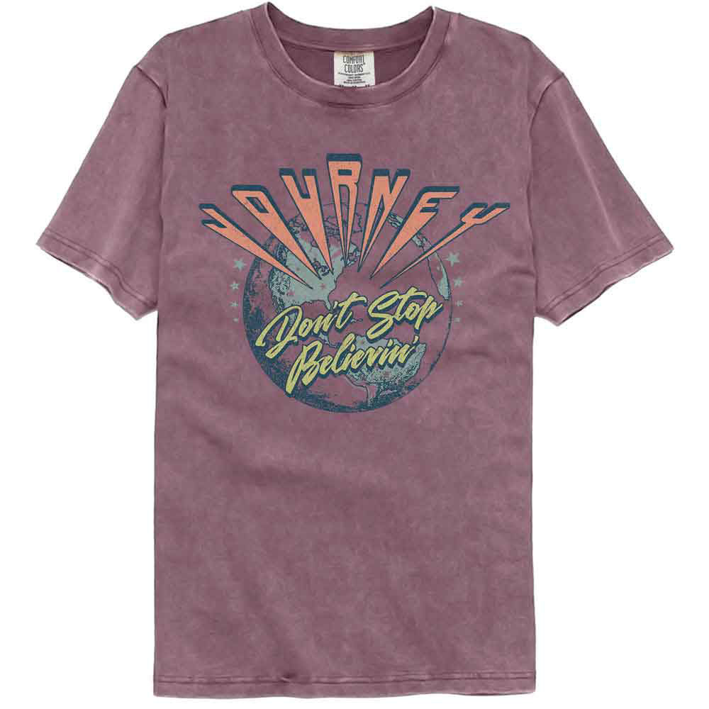 Journey Dsb Globe Comfort Color T-shirt Front
