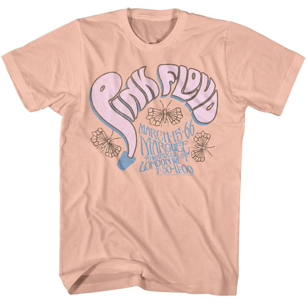 Pink Floyd Bucket Letters Alt Colors T-shirt Front