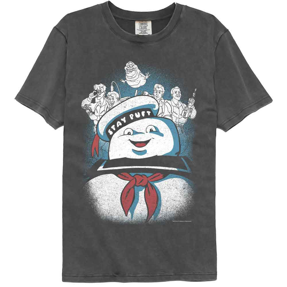 Rgb Stay Puft And Ghostbusters Comfort Color T-shirt Front