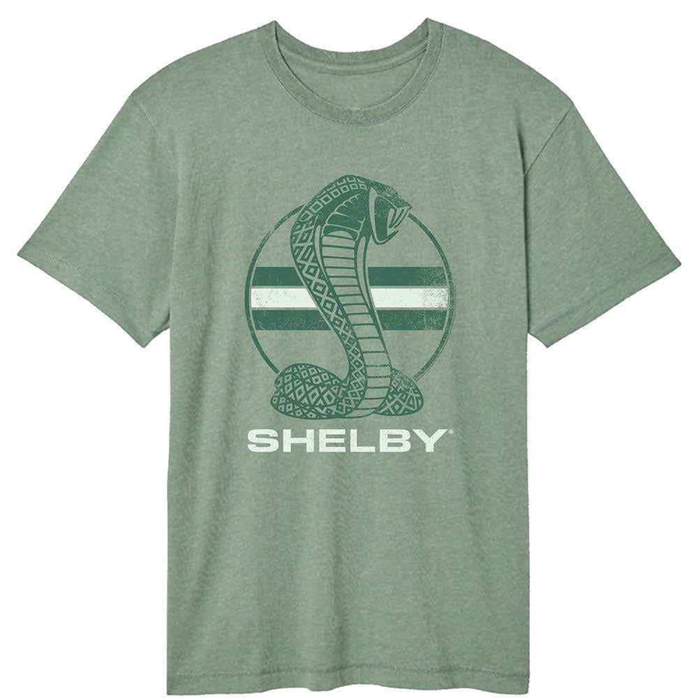 Carroll Shelby Cobra Circle Stripes Vintage T-shirt Front
