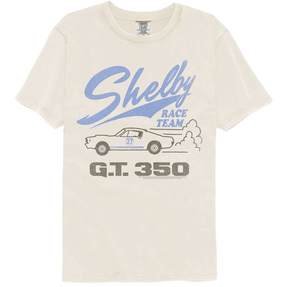 Carroll Shelby Race Team Comfort Color T-shirt Front