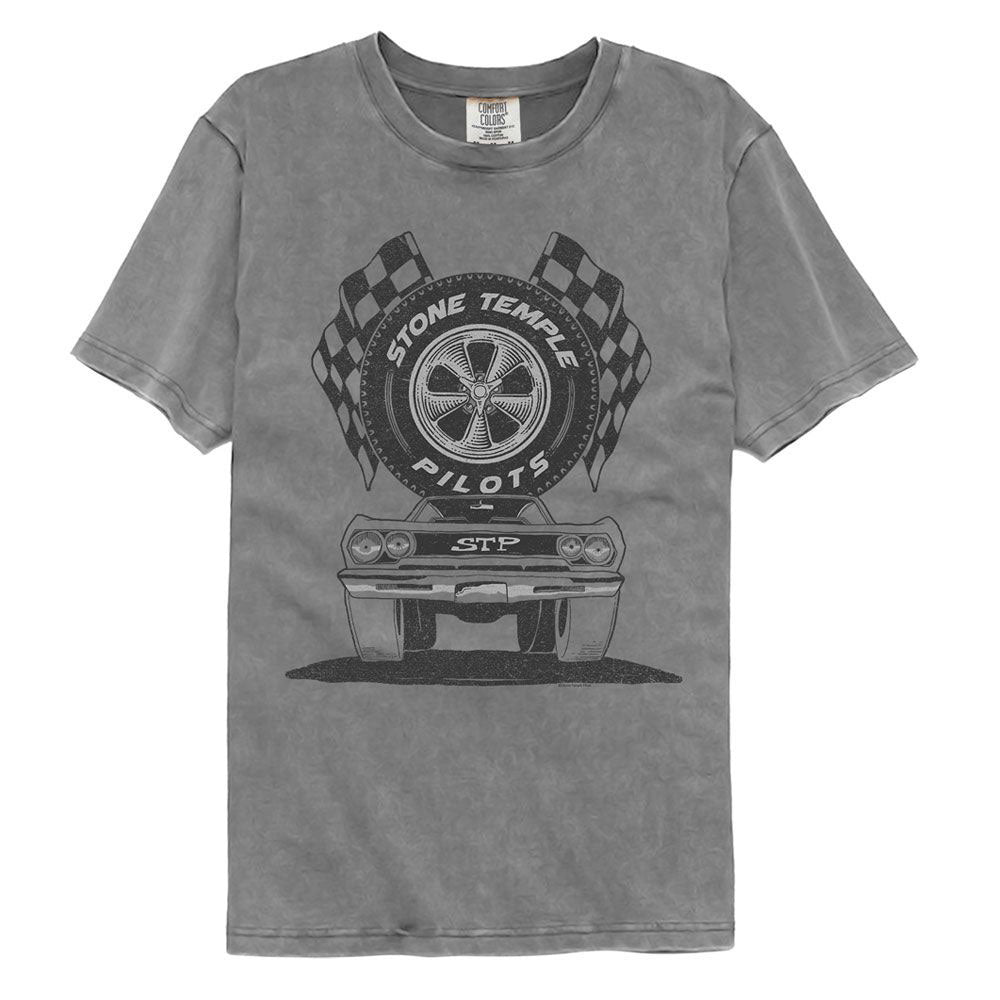 Stone Temple Pilots Stp Car Comfort Color T-shirt Front