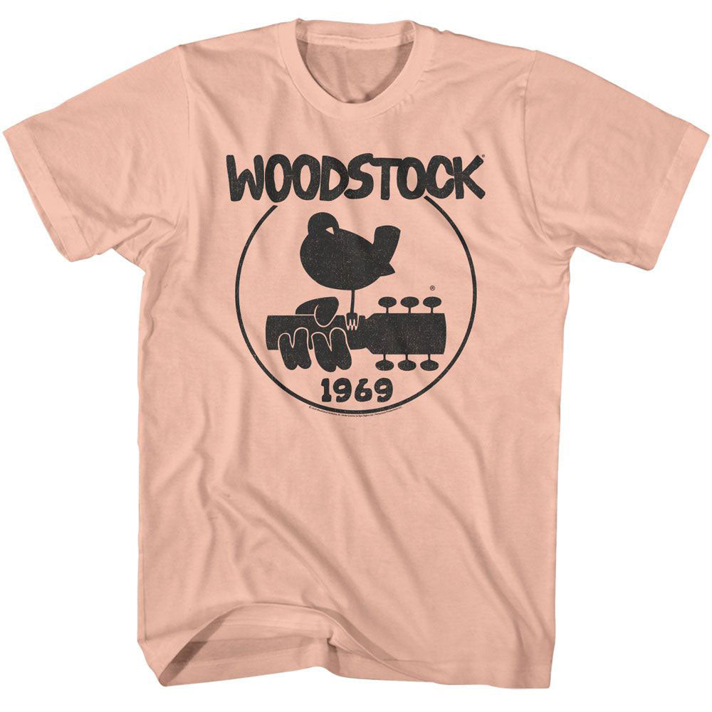 Woodstock Logo 1969 T-shirt Front