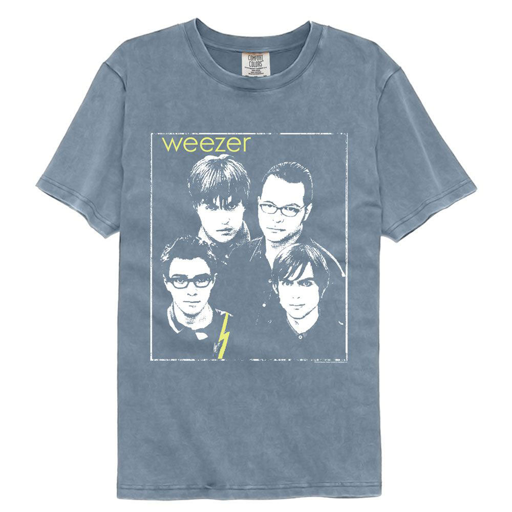 Weezer Framed Comfort Color T-shirt Front