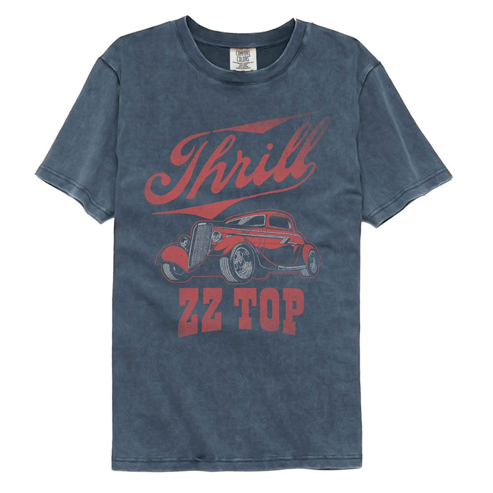 ZZ Top Thrill Comfort Color T-shirt Front