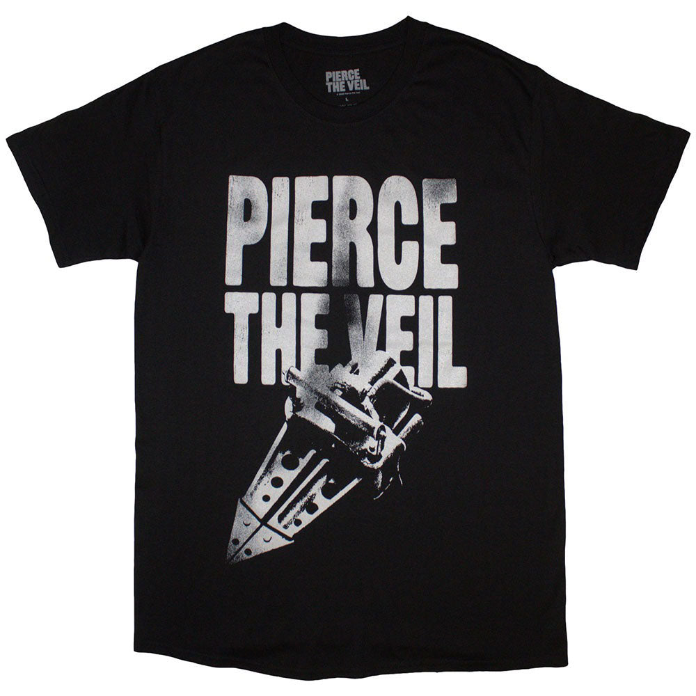 Pierce The Veil Logo Large Text T-shirt Front