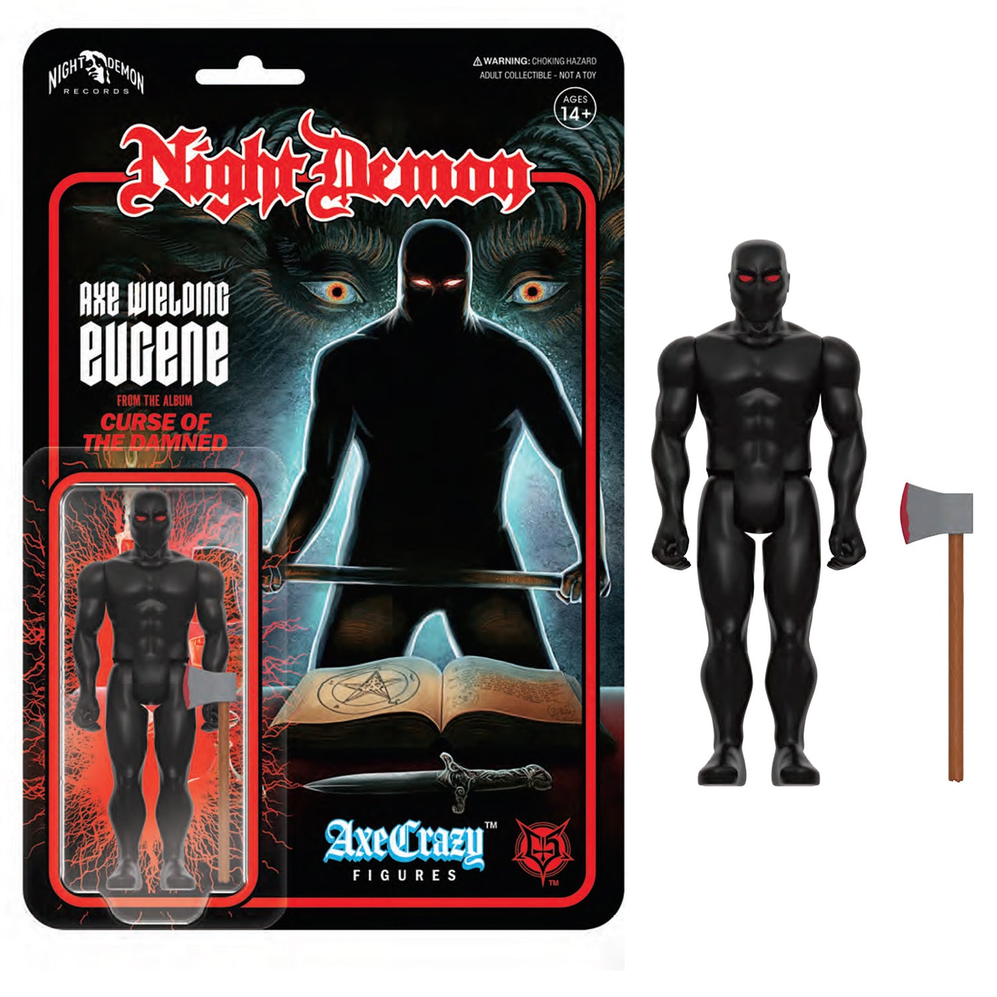 Night Demon Axe Wielding Eugene Action Figure Front