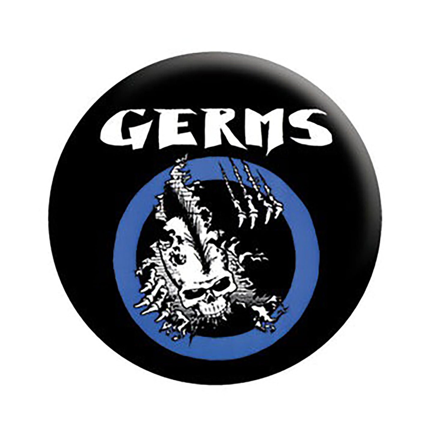 Germs Logo Button Front