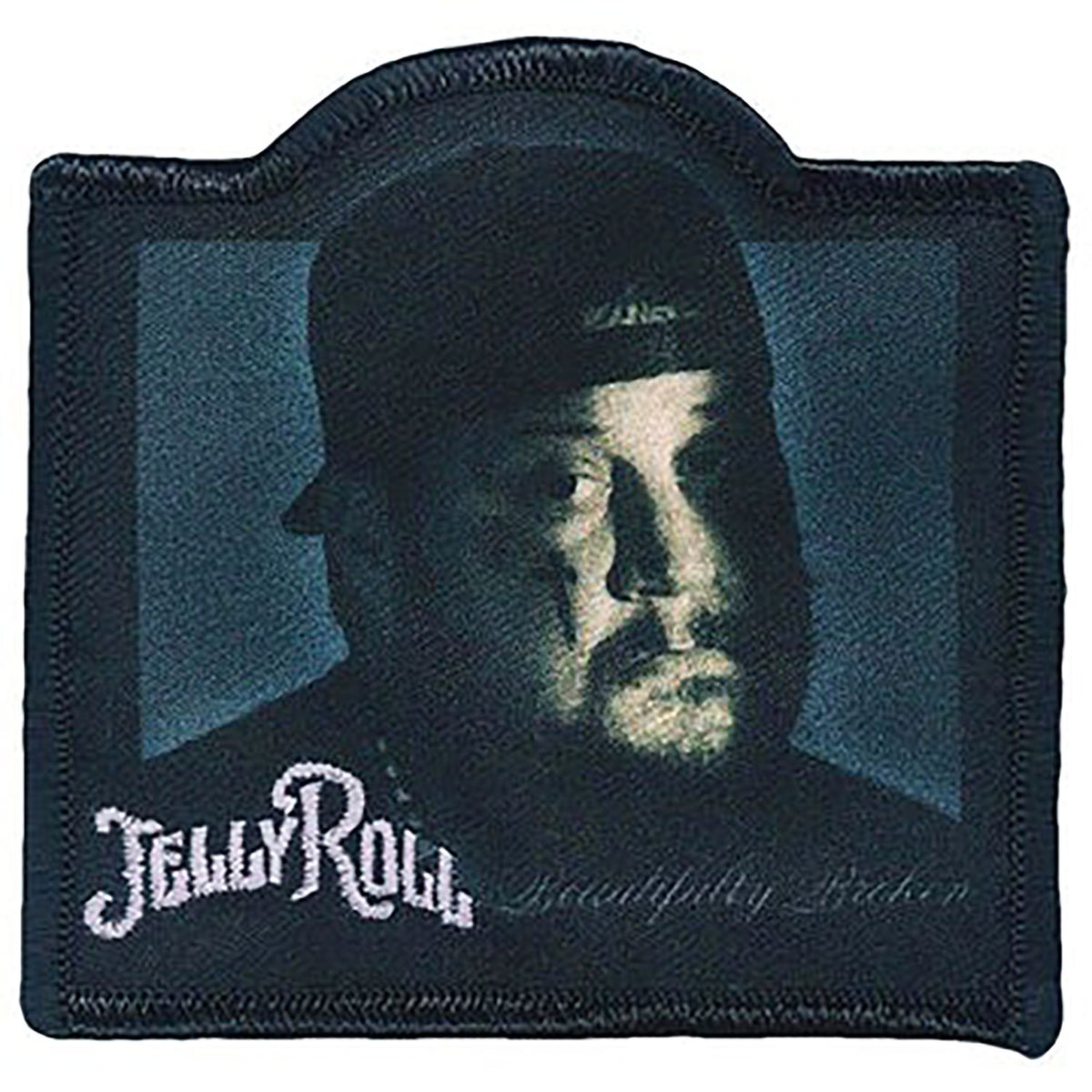 Jelly Roll Beautifully Broken Embroidered Patch Front