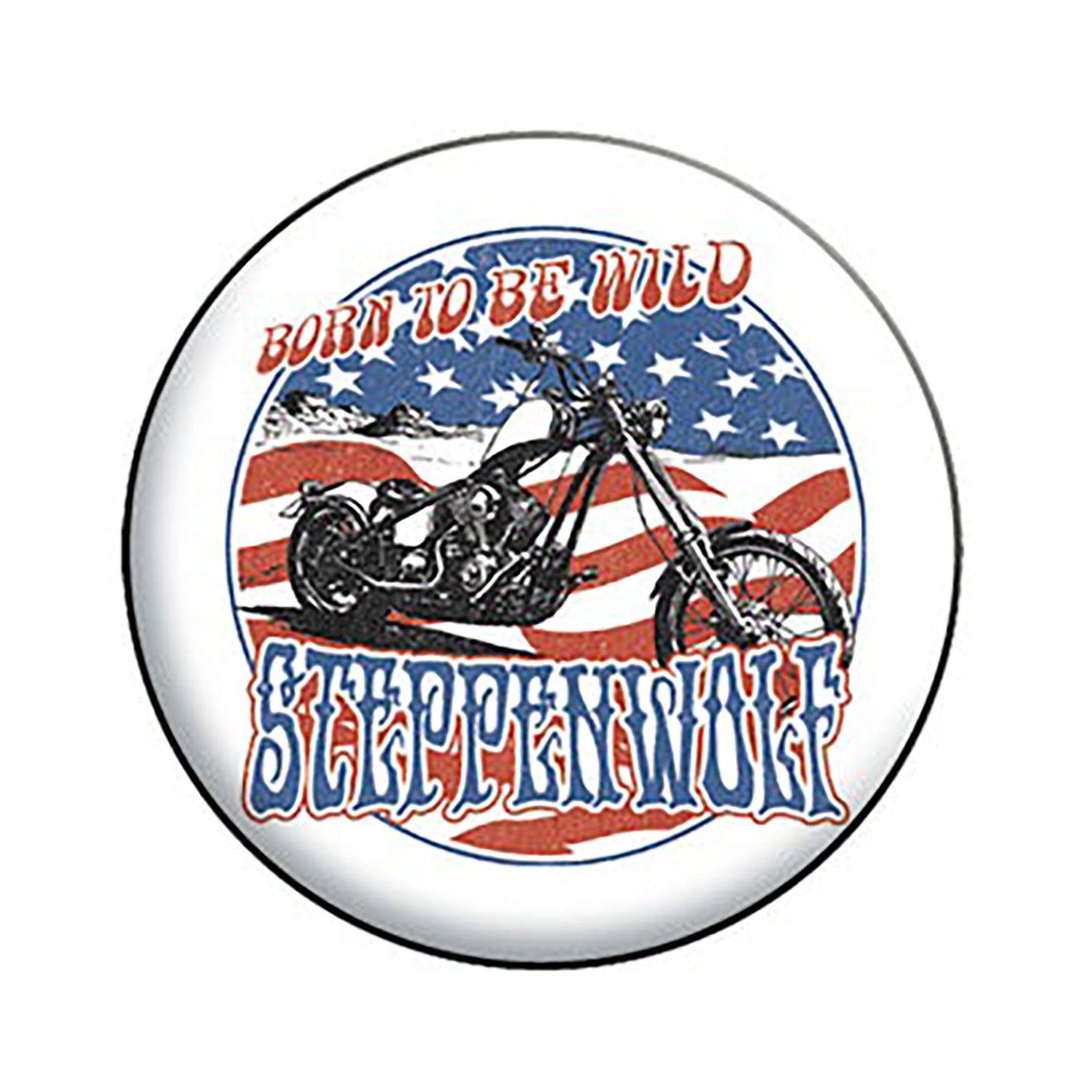 Steppenwolf Wild Button